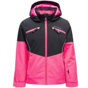 Spyder Girls Ski Jacket (Conquer) size 8 kids